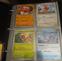 114x Perfect Order Pokemon cards plus binder - Image 2