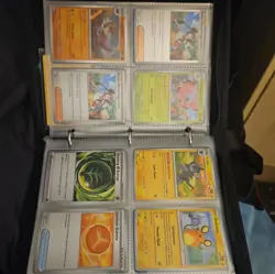 114x Perfect Order Pokemon cards plus binder - Image 5