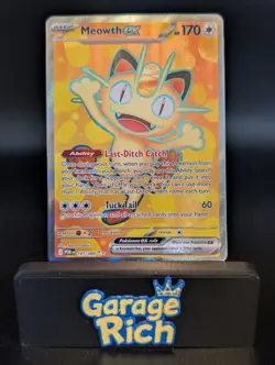 Meowth EX 107/088 -Full Art - ME03: Perfect Order Pokemon TCG NM+ - Image 1