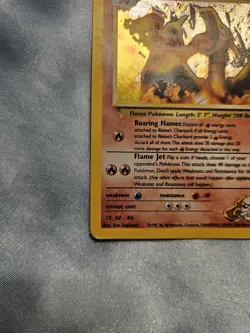 Pokemon TCG Blaine's Charizard Gym Challenge 2 Holo Rare Card 2/132 Unlimited - Image 2