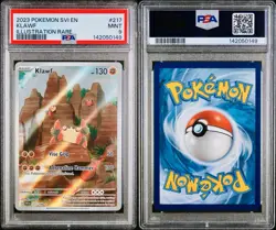 POKEMON PSA 9 KLAW ILLUSTRATION RARE 217/198 SCARLET e VIOLET ENGLISH 2023! - Image 3