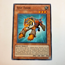 YuGiOh! TEST TIGER: RYMP-EN098 COMMON Unlimited NM - Image 1