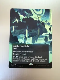 Lumbering Falls - 69 - MTG: Edge of Eternities: Stellar Sights - Borderless - Image 1