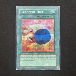 Konami Yu-Gi-Oh! Graceful Dice Secret Rare Holo EDS-002 Eternal Duelist Soul - Image 1