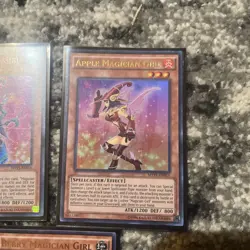 YUGIOH Magician Girl Set - Kiwi Apple Lemon Berry Chocolate MVP1 Ultra Rare NM - Image 4