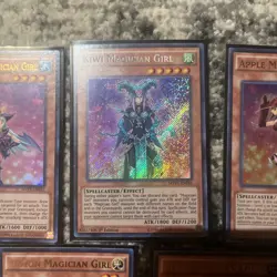 YUGIOH Magician Girl Set - Kiwi Apple Lemon Berry Chocolate MVP1 Ultra Rare NM - Image 5