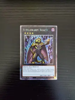 Yugioh Stampede - Steelswarm Roach - Platinum Secret Rare - RA04-EN151 - Image 1