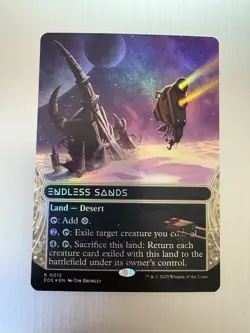 Endless Sands - 15 - MTG: Edge of Eternities: Stellar Sights - Borderless - FOIL - Image 1