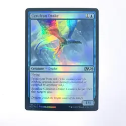 Cerulean Drake 53 - MTG - Core Set 2020 - NM Foil - Image 1