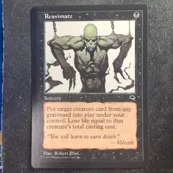 Reanimate - Tempest (MTG) - Image 1