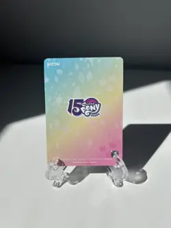 My Little Pony Trading Card 15 Years Rarity Generosity Kayou MLPME02SC004L5 Foil - Image 4
