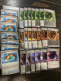 Poke Pad Perfect Order Special Energy Rocky Growing Telepathic Energy Card Lot - Image 2
