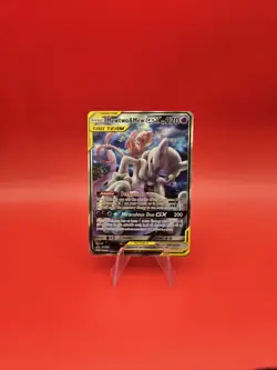 Pokemon Mewtwo & Mew GX SM191 Promo TAG TEAM Holo Card 270 HP - Image 1