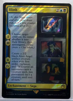 Blink (Surge Foil) Magic Gathering, MTG, Doctor Who (721) - Image 1
