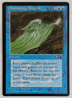 Diminishing Returns Alliances, free shipping, LP - MTG - Image 1