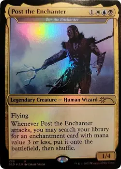 Foil - Post the Enchanter - Zur the Enchanter - 726 / NM / English MTG - Image 1