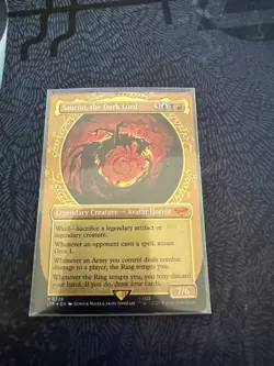 Sauron, the Dark Lord (Showcase) Universes Beyond: the LOTR FOIL MTG - Image 1