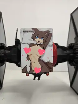 MTG, Kessig Wolf Run, Juno, Beastars, Waifu, Alter, Hand Painted by BAZAYO, 18+ - Image 1