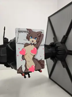 MTG, Kessig Wolf Run, Juno, Beastars, Waifu, Alter, Hand Painted by BAZAYO, 18+ - Image 3