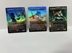 Magic the Gathering Secret Lair Sonic Foil Dr Eggman, Egg Hammer, Sonic’s Pland - Image 1