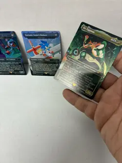 Magic the Gathering Secret Lair Sonic Foil Dr Eggman, Egg Hammer, Sonic’s Pland - Image 2