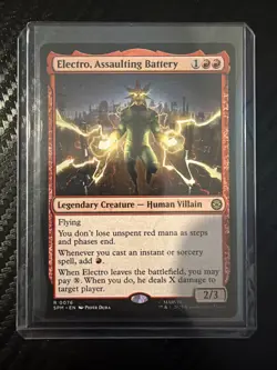 MTG Electro, Assaulting Battery – Marvel’s Spider-Man – Legendary Creature – NM - Image 1