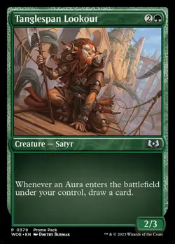 Tanglespan Lookout ** Promo #379 ** Wilds of Eldraine - CUC NM MTG - Image 1