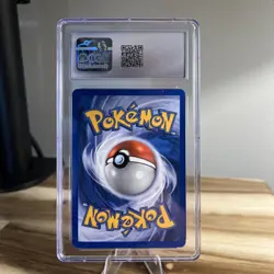CGC 9 Blaine's Mankey 63/132 1st Edition Pokemon Gym Challenge 2000 - Image 2