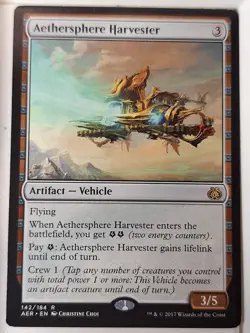 Aethersphere Harvester - Aether Revolt - Magic the Gathering MTG Nice! - Image 1