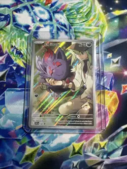Pokemon - N's Zorua 189 Sv: Scarlet & Violet Promo - Full Art - Holo - Image 1
