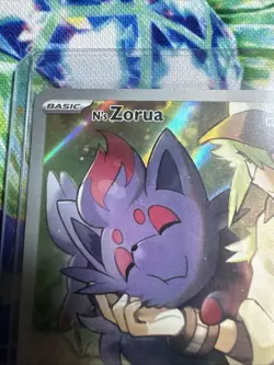 Pokemon - N's Zorua 189 Sv: Scarlet & Violet Promo - Full Art - Holo - Image 5