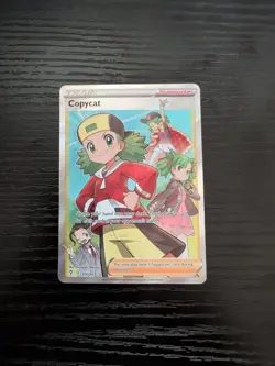 Copycat Full Art 200/203 SWSH Evolving Skies Pokemon TCG Ultra Rare Holo Card NM - Image 1