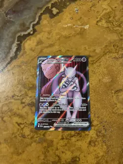 Pokemon Team Rocket's Mewtwo ex Destined Rivals Ultra Rare Holo 213/182 - Image 1