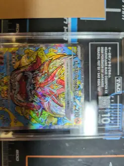 Pokemon Terastal Festival Hearthflame Mask Ogerpon ex 204/187 SAR TAG 10 - Image 3