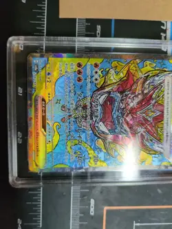 Pokemon Terastal Festival Hearthflame Mask Ogerpon ex 204/187 SAR TAG 10 - Image 4