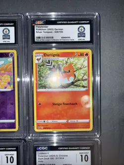 Graded CGC GEM MINT 10/ World Record Pokemon Card Lot - Image 3