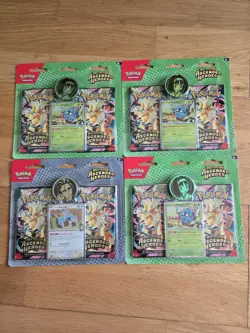 Pokemon TCG Ascended Heroes Blister Pack (4 Pk) Lot of 4: 8 total booster packs - Image 1