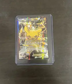 Pikachu EX XY124 Black Star Promo Pokemon 2016 XY Red & Blue Collection HP - Image 1