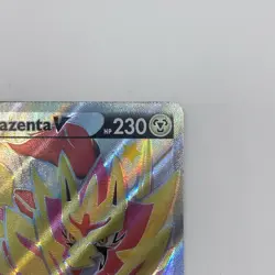 Pokemon TCG Zamazenta V SWSH293 Crown Zenith Full Art Black Star Promo - Image 3