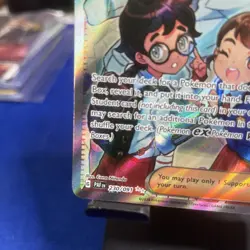 Pokemon TCG Paldean Student Full Art Trainer 230/091 Paldean Fates M - Image 2