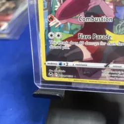 2022 Pokemon Braixen TG01/TG30 Silver Tempest Trainer Gallery Ultra Rare Dmg - Image 2