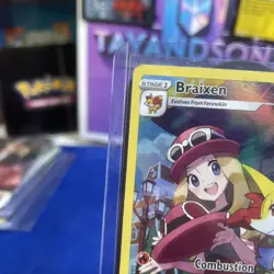 2022 Pokemon Braixen TG01/TG30 Silver Tempest Trainer Gallery Ultra Rare Dmg - Image 3