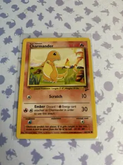 Pokemon TCG: Charmander, Base Set Unlimited MP - Image 1