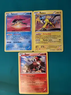 Entei Raikou Suicune Promos Holo from Pokemon TCG LP - Image 1