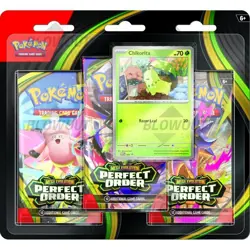 Pokemon TCG Perfect Order Three packs blister - Image 1