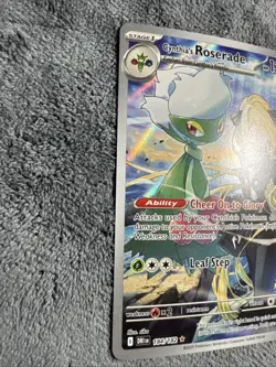 Pokemon Cynthia's Roserade 184/182 Destined Rivals NM - Image 2