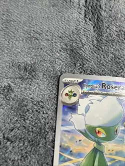Pokemon Cynthia's Roserade 184/182 Destined Rivals NM - Image 4
