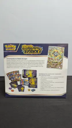 Pokemon TCG Surging Sparks Elite Trainer Box Factory Sealed - Image 4