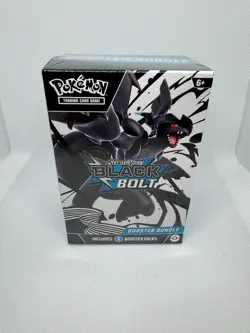 Pokemon TCG Scarlet Violet Black Bolt Booster Bundle New & Sealed - Image 1