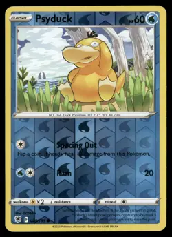 Psyduck 028/189 Common Astral Radiance Pokemon Reverse Holo Near Mint - Image 1
